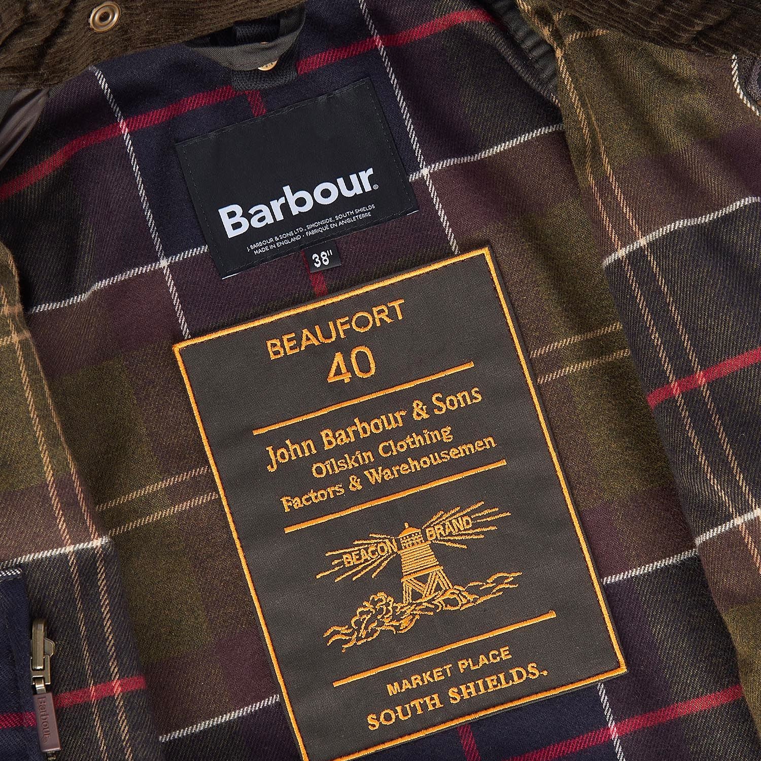 Barbour Classic Beaufort Wax Jacket - Olive – Stomping Ground