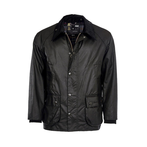 Barbour Bedale Wax Jacket - Black – Stomping Ground