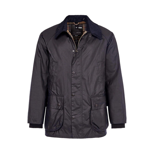 Barbour BEDALE SL ノンオイル　navy 38 Barbour Bedale SL non-waxed Jacket Blouson Coat Men Size 38 Dark