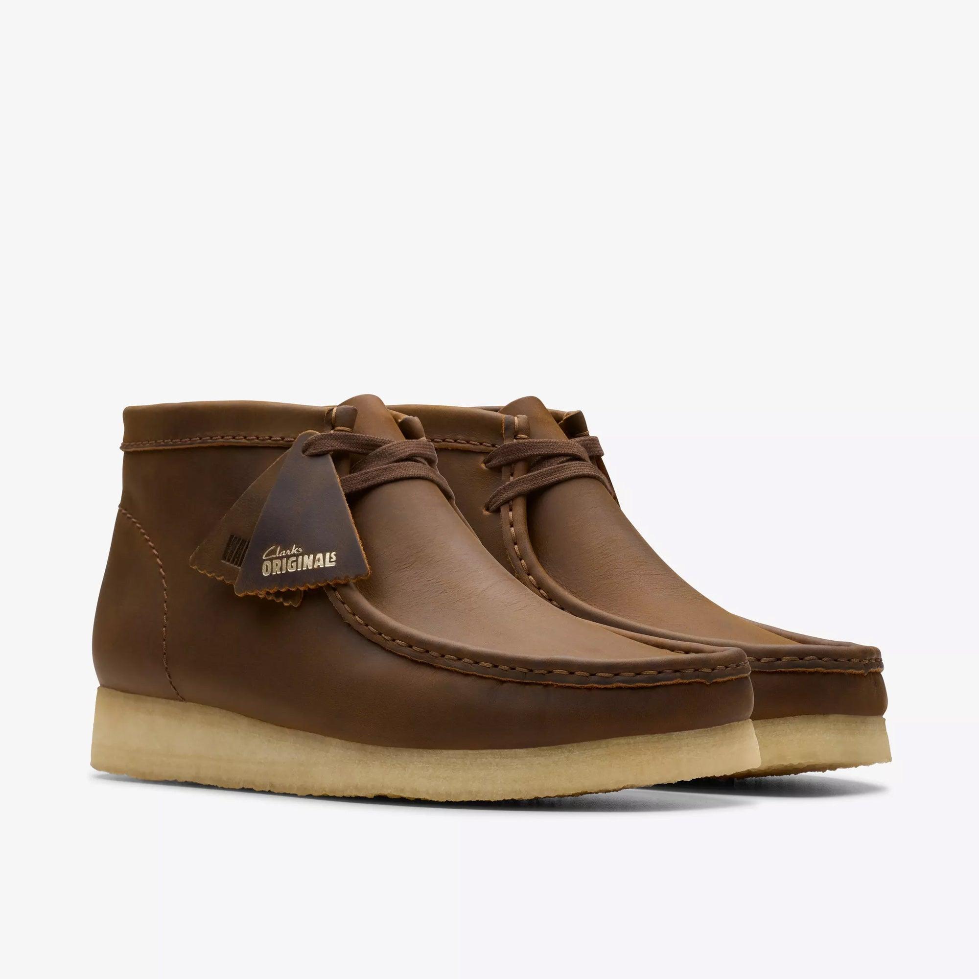Clark's Originals Wallabee Boot - Beeswax – Stomping Ground