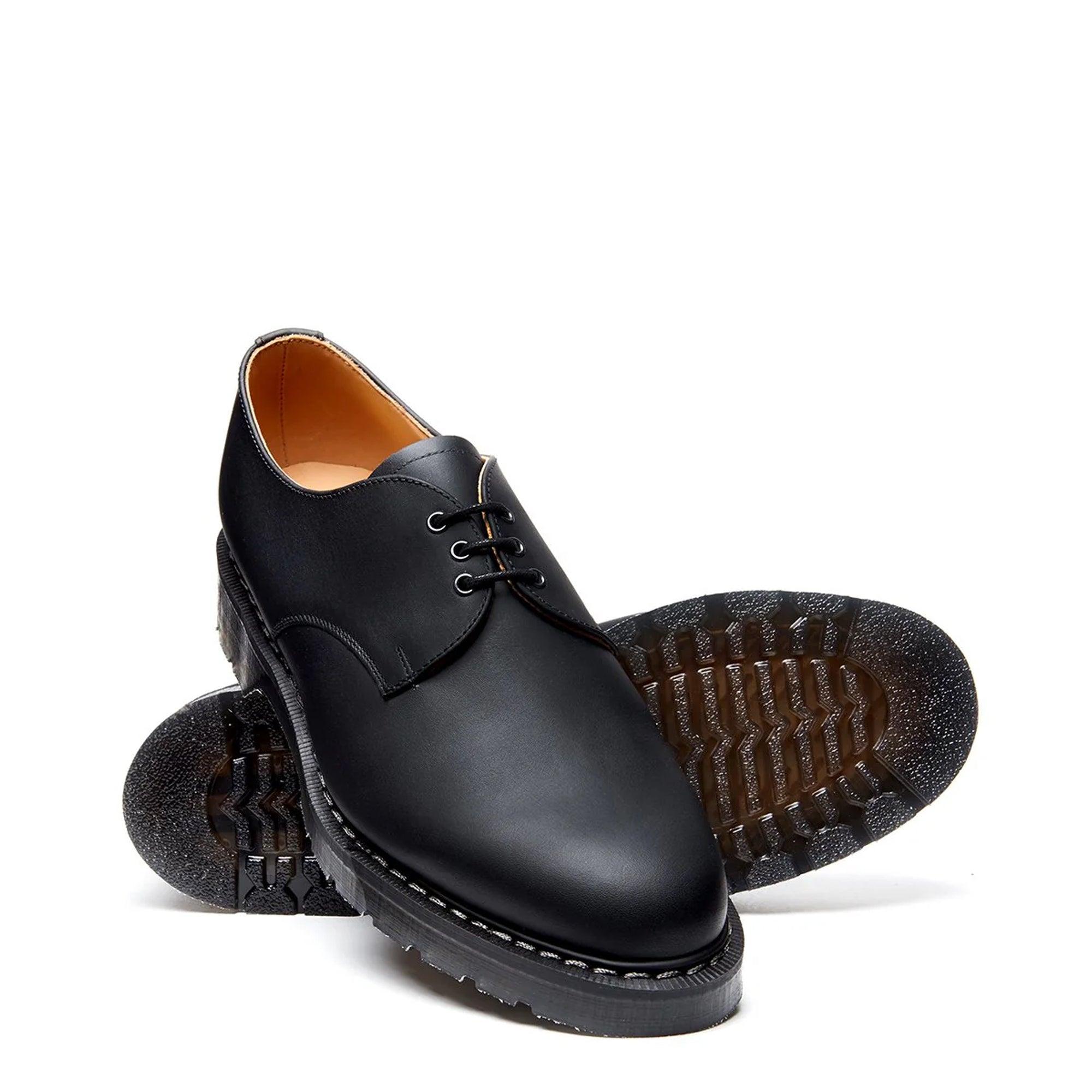 靴 Solovair 3 Eye Gibson Shoe 25cm us7 Solovair 3 Eye Gibson - Black Greasy – Stomping Ground