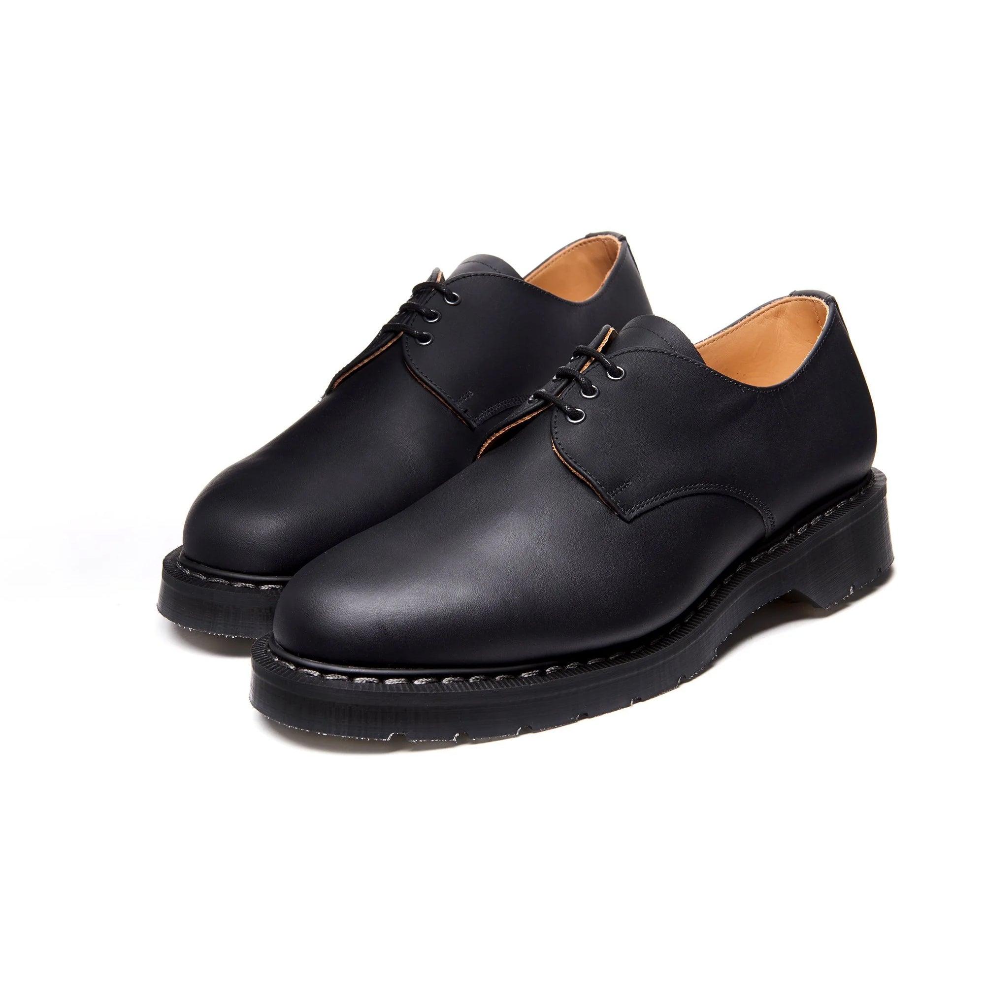 SOLOVAIR/Solovair 3 Eye Gibson Shoe/ブラック Solovair 3 Eye Gibson - Black Greasy – Stomping Ground
