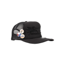 Boredom SG  Embroidered Gas Station Trucker  - Black