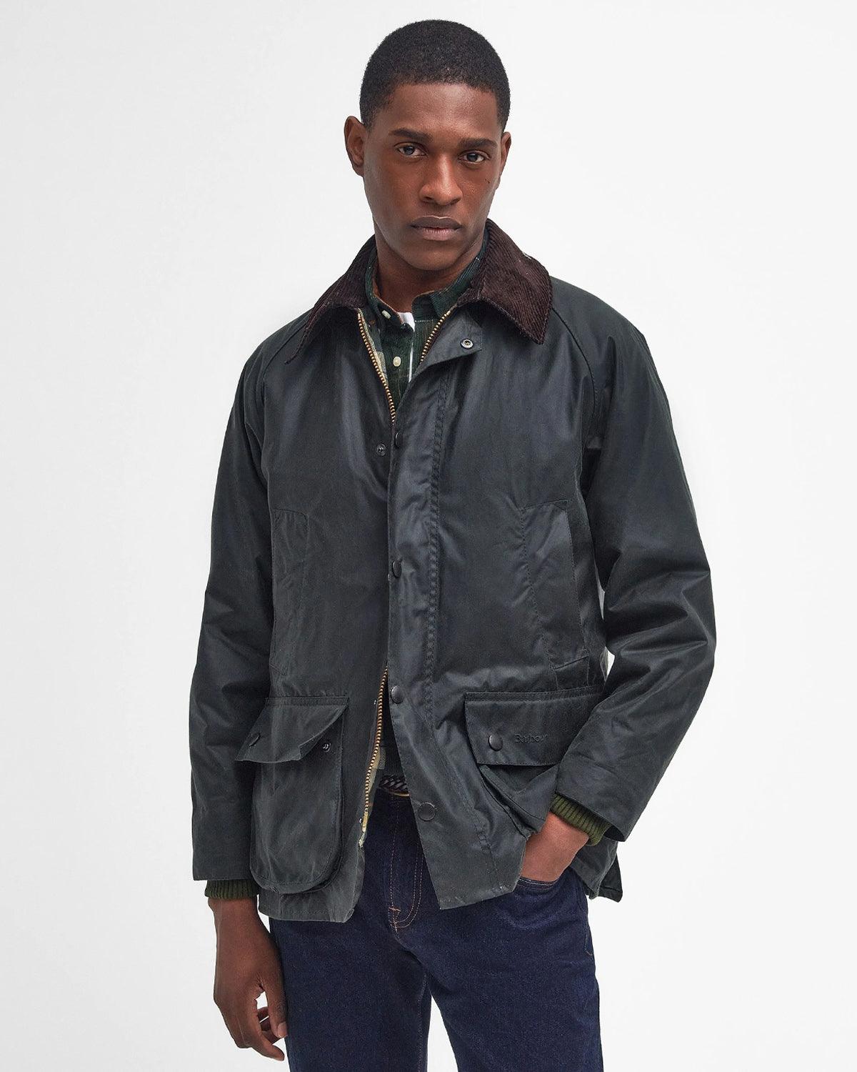 Barbour Bedale Wax Jacket - Sage – Stomping Ground