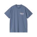 S/S Catalogue T-Shirt - Blue Iris/Air Pink