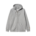 Hooded Chase Jacket - Ash Heather / Gold