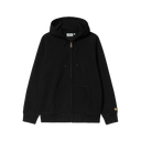 Hooded Chase Jacket - Black / Gold