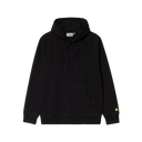 Hooded Chase Sweatshirt - Black/Gold