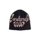 Chedda Beanie - Black/Glassy Pink