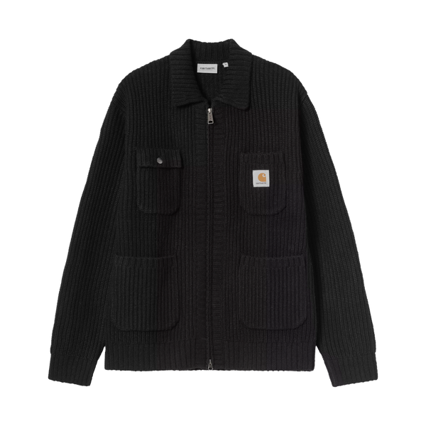 Carhartt WIP Chore Knit Jacket - Black – Stomping Ground
