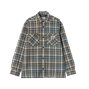 Cronyn Check Shirt Jacket - Dark Navy