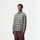 Cronyn Check Shirt Jacket - Dark Navy