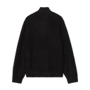 Detroit Half Zip Sweater - Black