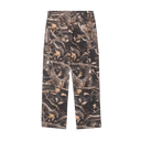 Double Knee Pant - Black Camo Feather Tree - Heavy Stone Wash