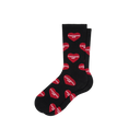 Heart Logo Socks - Black