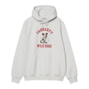 Hooded Wild Dog Sweat - Ash Heather