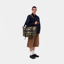 Jake Messenger Bag - Camo Feather Tree / Black