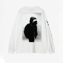 L/S Archive Script T-Shirt - White