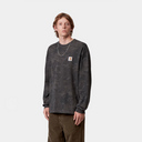 L/S Camo Combi T-Shirt - Green/Graphite