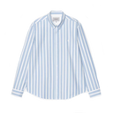 L/S Deven Shirt - Bleach / White