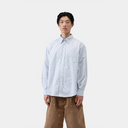 L/S Keene Stripe Shirt - Keene Stripe / White