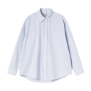L/S Keene Stripe Shirt - Keene Stripe / White