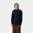 L/S Madison Cord Shirt - Dark Navy/Dark Navy