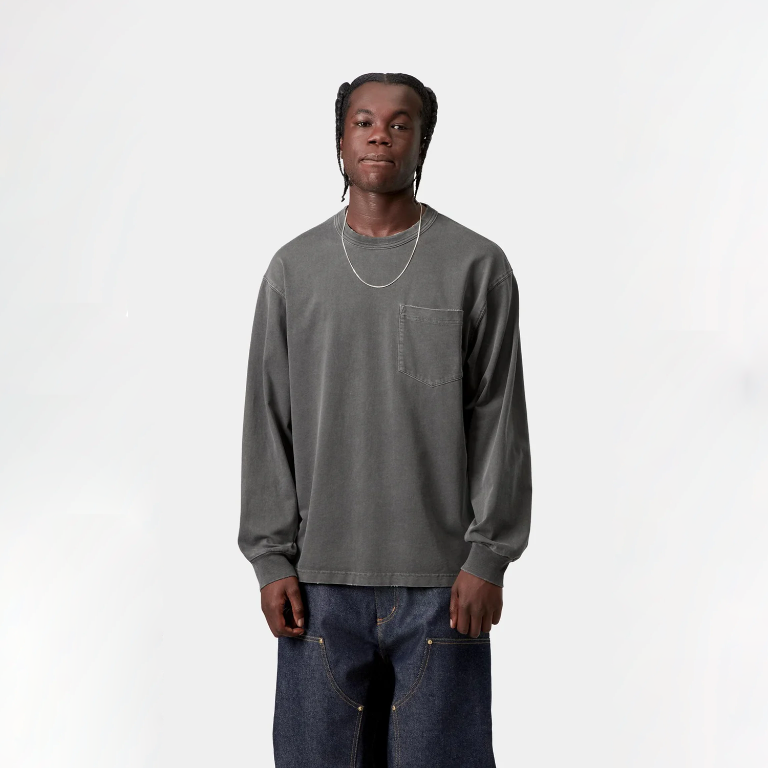 Carhartt WIP L/S Torion Pocket T-Shirt - Black – Stomping Ground
