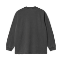 L/S Vista Tee - Black Garment Dyed