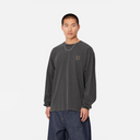 L/S Vista Tee - Black Garment Dyed
