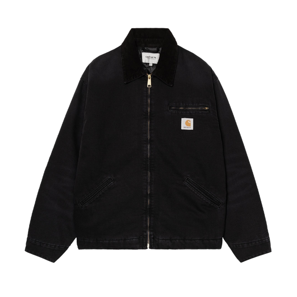Carhartt WIP OG Detroit Jacket (Winter) - Black/Black Dearborn