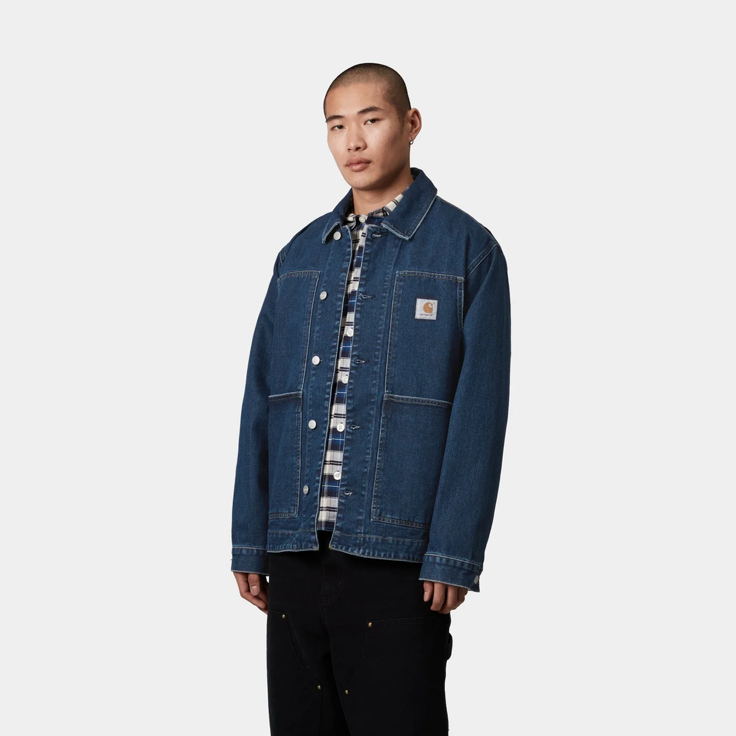 Carhartt WIP OG Double Front Jacket - Blue Stone Washed – Stomping