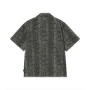 Snake Camo Shirt Cotton Twill - Leaf