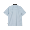 S/S Bowl Shirt - Blue Fog/Black