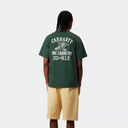 S/S Cabinetry T-Shirt- Conifer / White