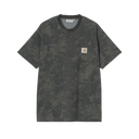 S/S Camo Combi T-Shirt - Green/Graphite