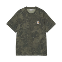 S/S Camo Combi T-Shirt - Green / Olive