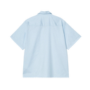 Delray S/S Shirt - Icaria / White