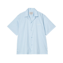 Delray S/S Shirt - Icaria / White