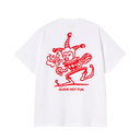 Harlequin BBQ T-Shirt - White