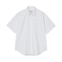 S/S Keene Stripe Shirt - White