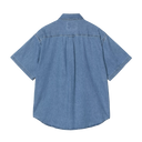 S/S Lucas Shirt - Blue Stone Washed