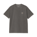 S/S Nelson T-Shirt - Graphite Garment Dyed