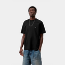 S/S Small Heart T-Shirt - Black / Black