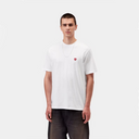 S/S Small Heart T-Shirt - White
