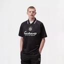 S/S Terrace Football T-Shirt - Heart Train Jacquard - Black