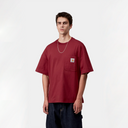 S/S Work Pocket T-Shirt - Scarlet
