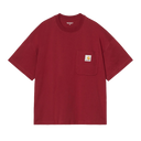 S/S Work Pocket T-Shirt - Scarlet