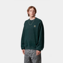 Vista Sweat - Deep Lagoon Garment Dyed