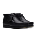 Wallabee Boot - Black Leather